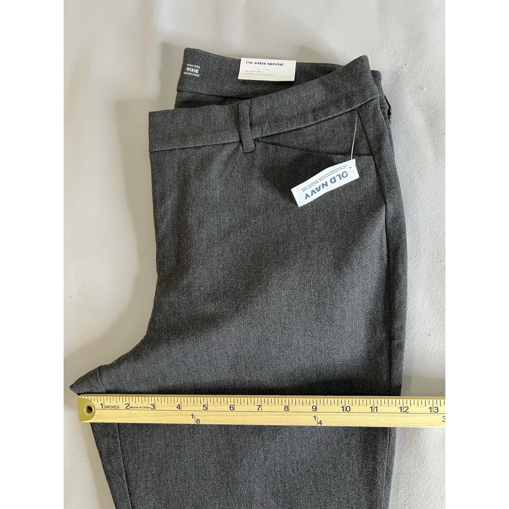 Old Navy High Rise Pixie Pants Women's Size 14 NWT Women's - Picture 8 of 9